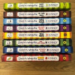 COPY - Hardcover Diary of a Wimpy Kid Books 1-8